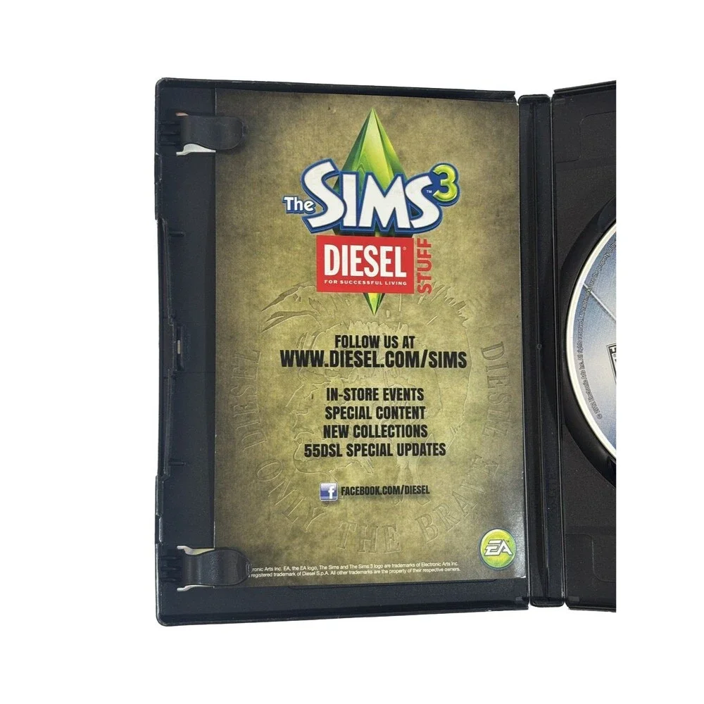 The Sims 3 Diesel Stuff Pack PC Mac Complete in Box